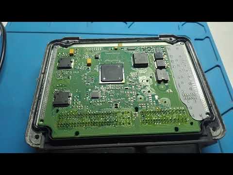 Видео: Skoda Octavia Tdi 2008. Программно удалено DPF_OF-сажевый фильтр и EGR_OF. ECU Bosch EDC16U34.