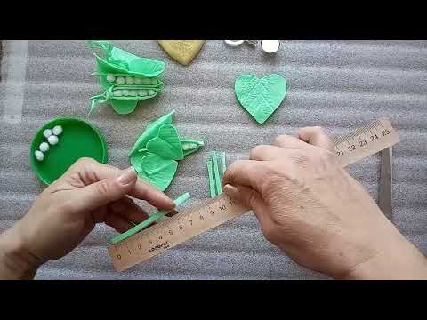 Видео: Для костюма фасольки делаем резинки