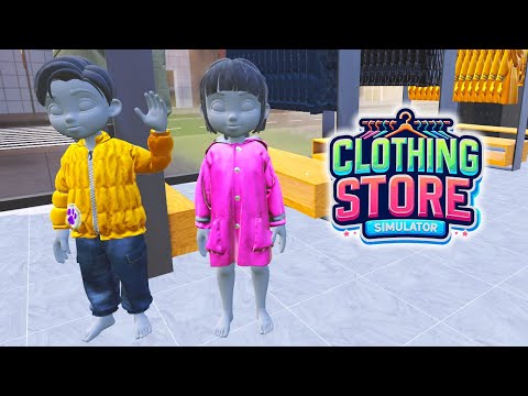 Видео: Теперь и детская одежда | Clothing Store Simulator # 19