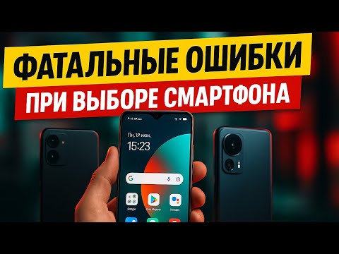 Видео: 🔥 ФАТАЛЬНЫЕ ОШИБКИ при выборе смартфона — 5 главных причин, почему ты купишь не то! 📱