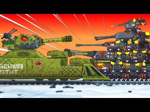 Видео: Я ПРОБЬЮ ЕГО ТЯЖЁЛЫМ ТАРАНОМ! Советский Броне-Щука vs КВ-54