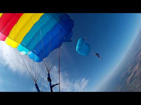 Видео: Купольная акробатика, "этажерка", аэродром "Томаровка"