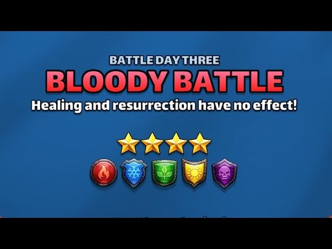 Видео: 4☆ Bloody Battle (All Colors) выпуск середины недели?