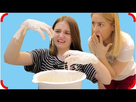 Видео: Все ИСПОРТИЛА!!! Что натворила Тома? Слайм не получился!