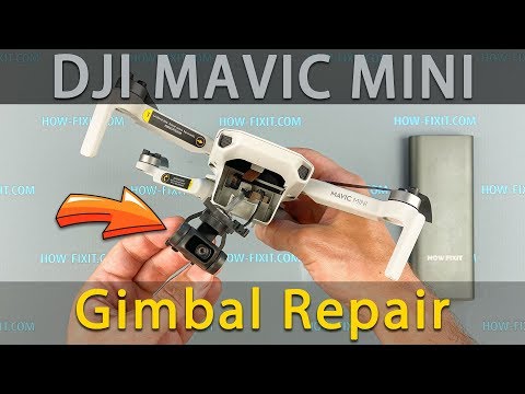 Видео: Ремонт подвеса DJI Mavic Mini после падения