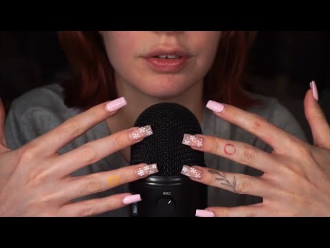 Видео: ASMR: царапание микрофона мягким дуновением | Без разговоров ASMR