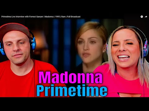 Видео: Интервью с Форрестом Сойером в прямом эфире в прайм-тайм | Мадонна | 1995 | Редкая запись | Полна...
