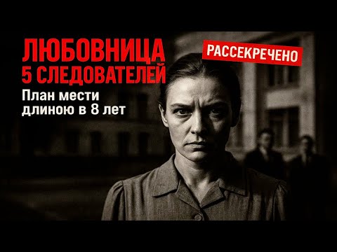 Видео: Она стала ЛЮБОВНИЦЕЙ 5 СЛЕДОВАТЕЛЕЙ по делу мужа | План мести длиною в 8 лет