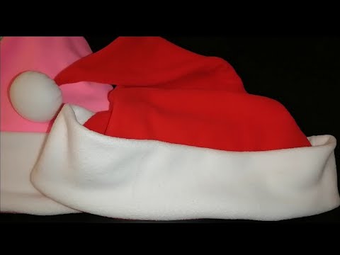 Видео: DIY Как сшить новогоднюю шапку - колпак Деда Мороза/ Sew a Santa Hat