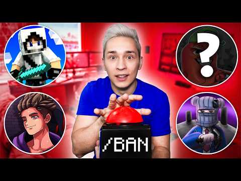 Видео: Я ЗАБАНИЛ ЮТУБЕРОВ на Стриме в Майнкрафт
