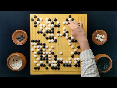 Видео: Ли Чанг-хо (Белые) vs Ли Седол (Черные) Финал Wangwi, Игра 5 — Игра в го, ASMR