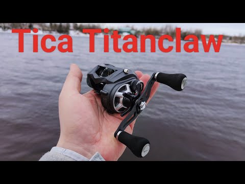 Видео: Tica Titanclaw катушка для биг бейтов