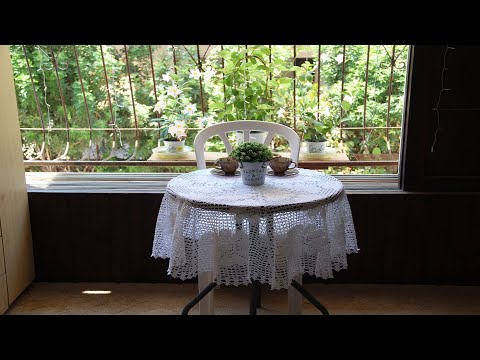 Видео: СКАТЕРТЬ с цветами КРЮЧКОМ на круглый стол. ПОДРОБНЫЙ МК (7 частей). СХЕМЫ. ШЕСТАЯ часть.