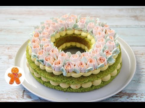 Видео: Торт "Весенний" ✧ Spring Cake (English Subtitles)