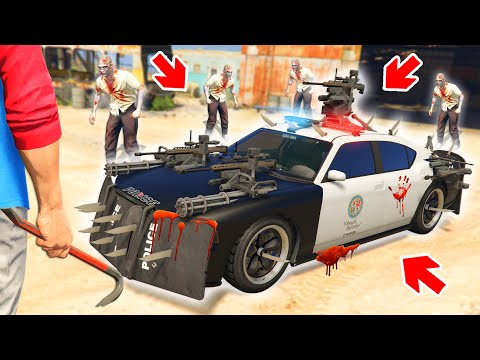 Видео: УГНАЛ ПОЛИЦЕЙСКУЮ ТАЧКУ С ПИЛАМИ В ГТА 5 ОНЛАЙН ! - БИТВА ВОРОВ С ЗОМБИ В GTA 5 ONLINE