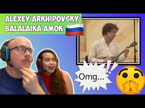 Видео: ALEXEY ARKHIPOVSKY BALALAIKA AMOK | Алексей Архиповский | REACTION! 🇷🇺😱