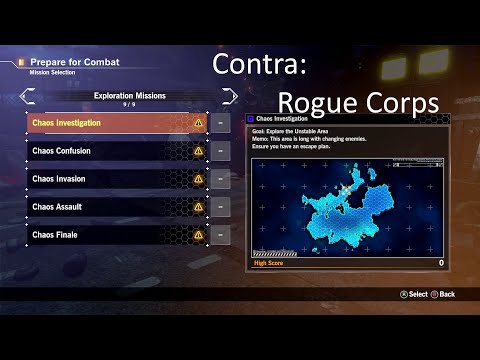Видео: Contra: Rogue Corps. Exploration Missions в кооперативе