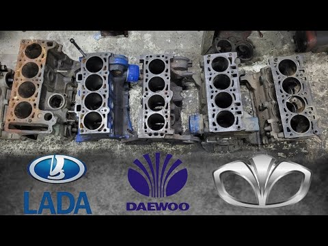 Видео: СРАНЕНИЕ БЛОКОВ DAEWOO ВАЗ ТАВРИЯ OPEL