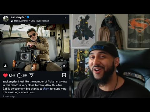 Видео: Зак Снайдер хлопает в ладоши ненавистникам!?!?