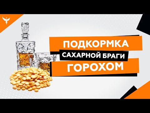 Видео: Подкормка сахарной браги горохом