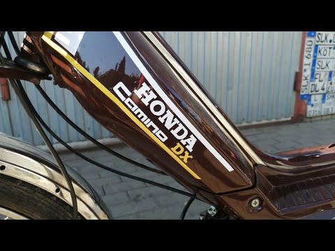 Видео: Мопед Honda,50 кубиков.