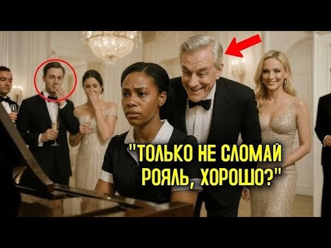 Видео: Миллионер попросил темнокожую горничную сыграть на пианино… и не поверил тому, что услышал!