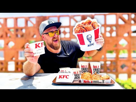 Видео: Макароны и Прочая Дичь! KFC в Индонезии