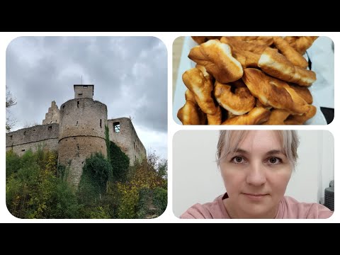 Видео: Заброшенный замок🏰/ Крепли на молоке🥨/ Что купили 🛒/ Ответ на комментарий / Влог 22.10.2025