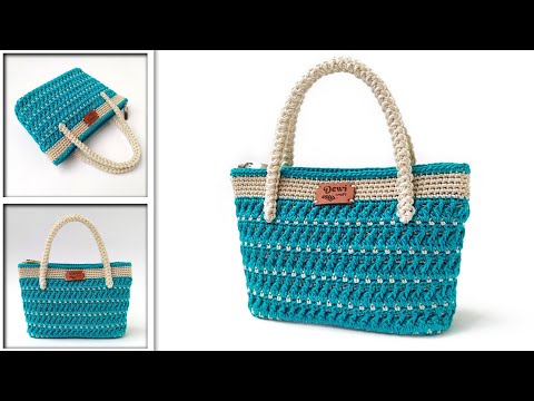 Видео: НОВЕЙШИЙ УРООК ПО ВЯЗАНИЮ СУМОК КРЮЧКОМ ДЛЯ НАЧИНАЮЩИХ