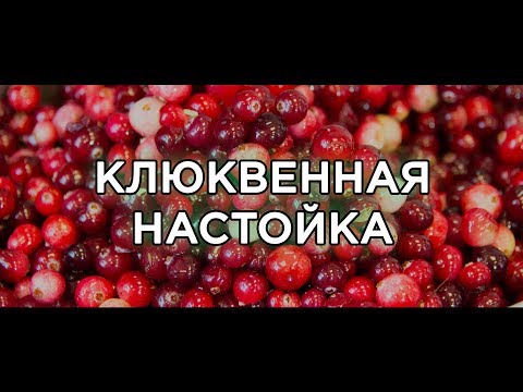 Видео: Рецепт приготовления клюквенной настойки