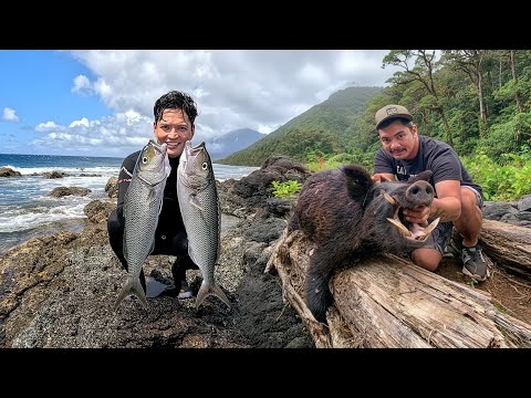 Видео: 8 дней охоты, рыбалки и дайвинга на отдаленном побережье Гавайев