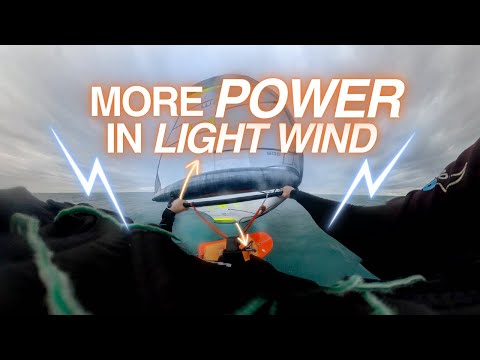 Видео: Как получить максимальную мощность от вашего крыла (советы для слабого ветра)
