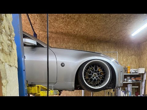 Видео: Траблы с пневмой на 350Z. Ruckus Костяна поехал. DownPipe Ford.
