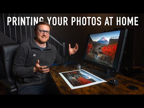 Видео: Печать фотографий дома с помощью BenQ SW272U