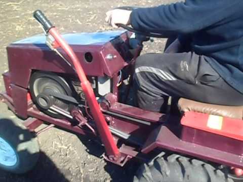 Видео: минитрактор из мотоблока  часть-2