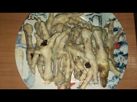 Видео: ASMR ИТИНГ. КУШАЮ КУРИНЫЕ ЛАПКИ