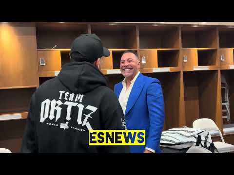 Видео: Верджил Ортис, покидающий отель, делает день парковщика EsNews Boxing