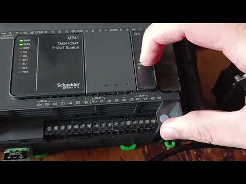 Видео: Ремонт ПЛК Schneider Electric  TM241C24R