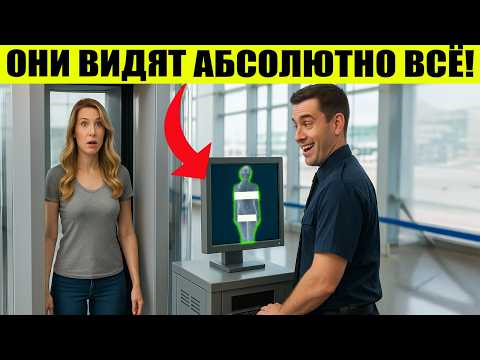 Видео: Что РЕАЛЬНО Видно в Сканере Аэропорта? (шокирует)