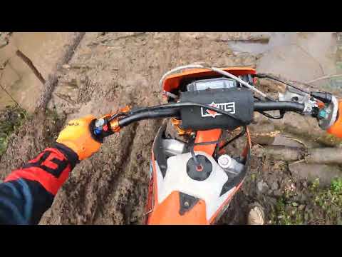Видео: Kews k23 2t lanza. Эндуро гонка в Шексне. Часть 2. gopro