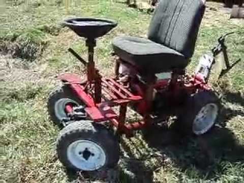 Видео: передний модуль к мотоблоку агрос