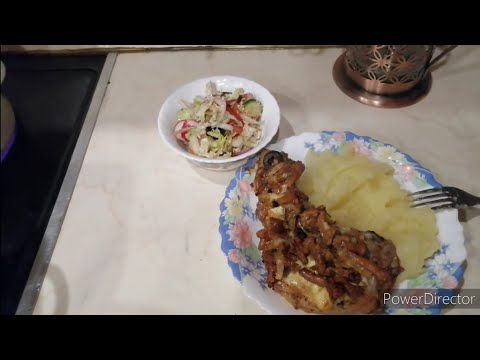 Видео: Свинина с лисичками, быстрый ужин. А вкусный 😋