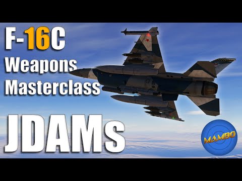 Видео: Мастер-класс по оружию F-16, эпизод 5 — JDAMs | DCS: World
