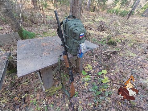 Видео: Применение помпового ружья на охоте.