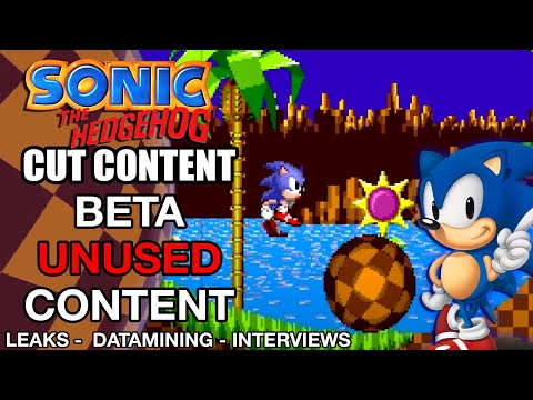 Видео: Бета-версия неиспользованного контента Sonic the Hedgehog 1 | Sonic Cut Content