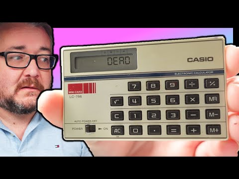 Видео: Я купил НЕИСПРАВНЫЙ калькулятор Casio 1982 года | можно ли его ПОЧИНИТЬ?