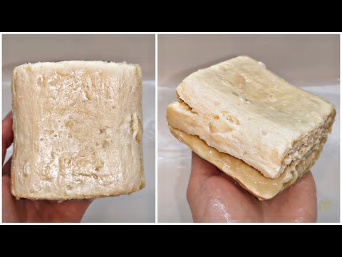 Видео: РАЗМОКШЕЕ В НОЛЬ ХОЗЯЙСТВЕННОЕ МЫЛО 🦝 ОЧЕНЬ ГУСТОЙ ГЕЛЬ 🤤 ASMR SOAP RELAX