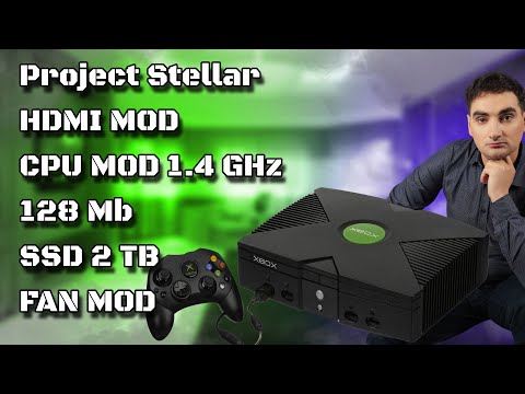Видео: ПОЛНАЯ ПРОКАЧКА Xbox Original CPU 1.4 SDD 128MB HDMI Project Stellar