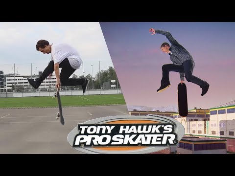 Видео: Спэшл трюки из Tony Hawk's Pro Skater в реальной жизни