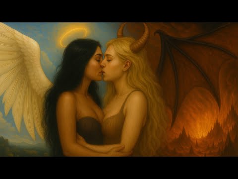 Видео: Между Двух Огней | Авторские стихи | Dark fantasy | AI